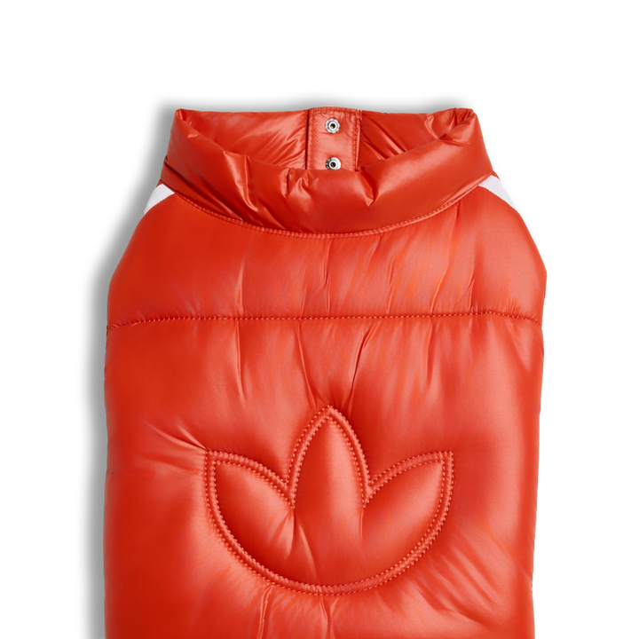Adidas Dog Puffer Red/White Padded Vest