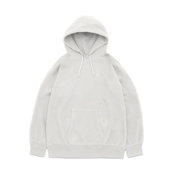 Nanamica Men's Hooded Pullover Sweat Heather Grey