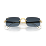 Ray Ban x A$AP Rocky RB3928 Blue Gradient Dark Grey Lens/Polished Arista Gold Frame