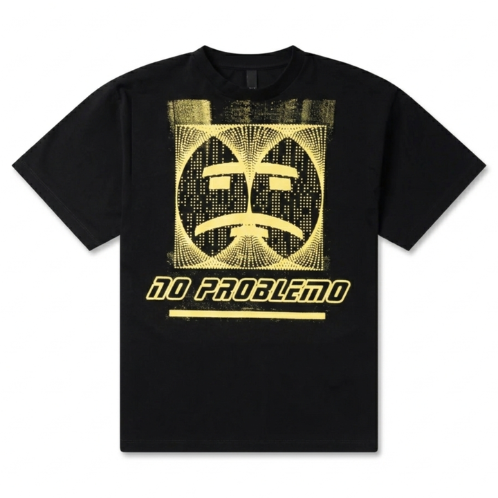 No Problemo Dot Vortex Short Sleeve Tee Black