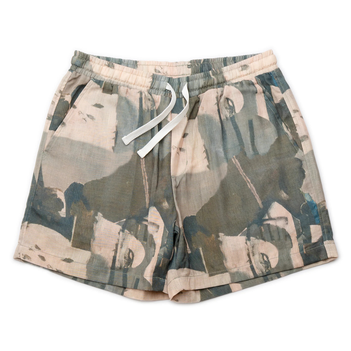 Rizort Men's Art Short Brown/Multicolor