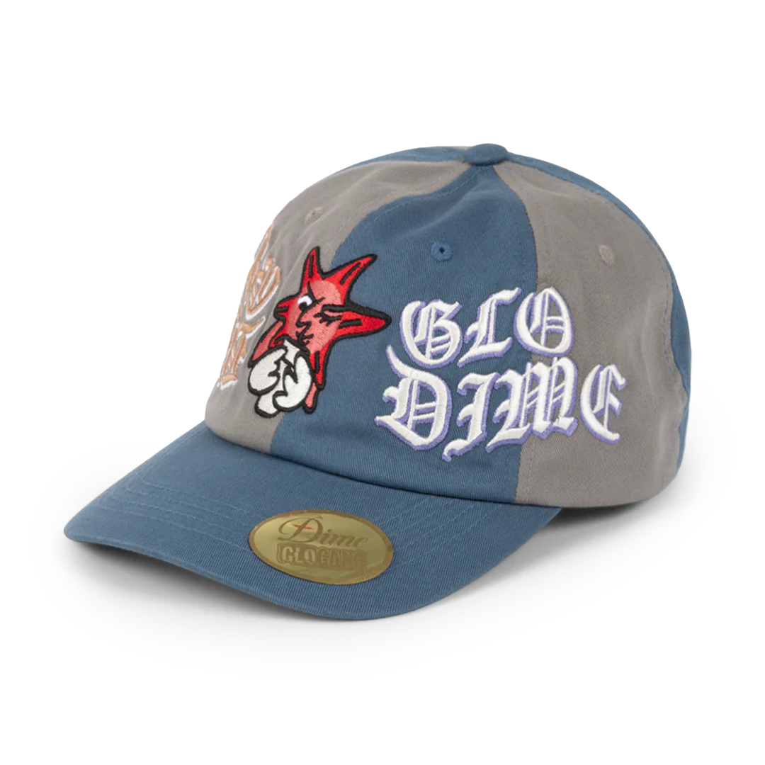 Dime Men's Glo Dime Low Pro Cap Grey/Storm Blue
