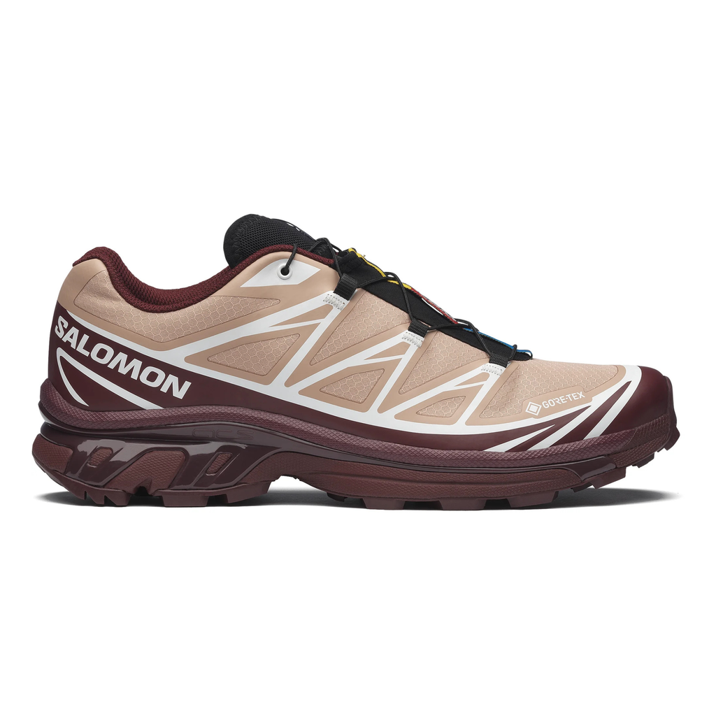 靴 SALOMON XT-6 GORE-TEX 30cm Salomon Unisex XT-6 Gore-Tex Antelope / Icicle / Portabella Low