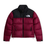 North Face Women's 1996 Retro Nuptse Jacket Burgundy Crush/Black