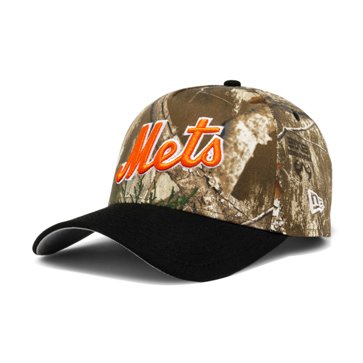 New Era 9FORTY New York Mets RealTree/Black Adjustable A-Frame