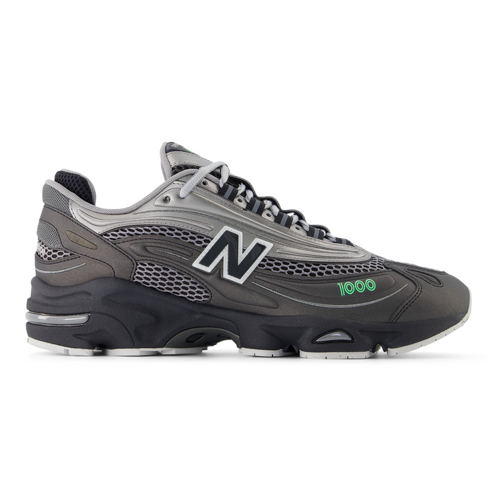 New Balance Men's M1000T Black/Silver/Lime