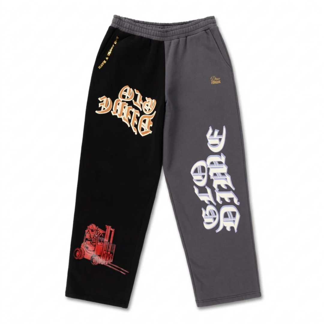 Dime Men's Glo Dime Sweatpants Black/Charcoal