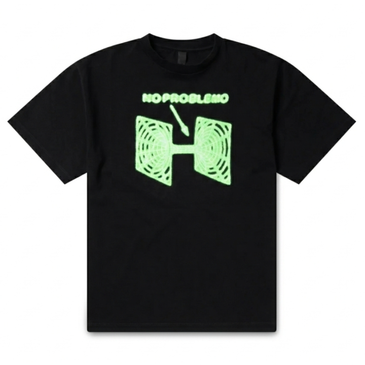 No Problemo Wormhole Short Sleeve Tee Black