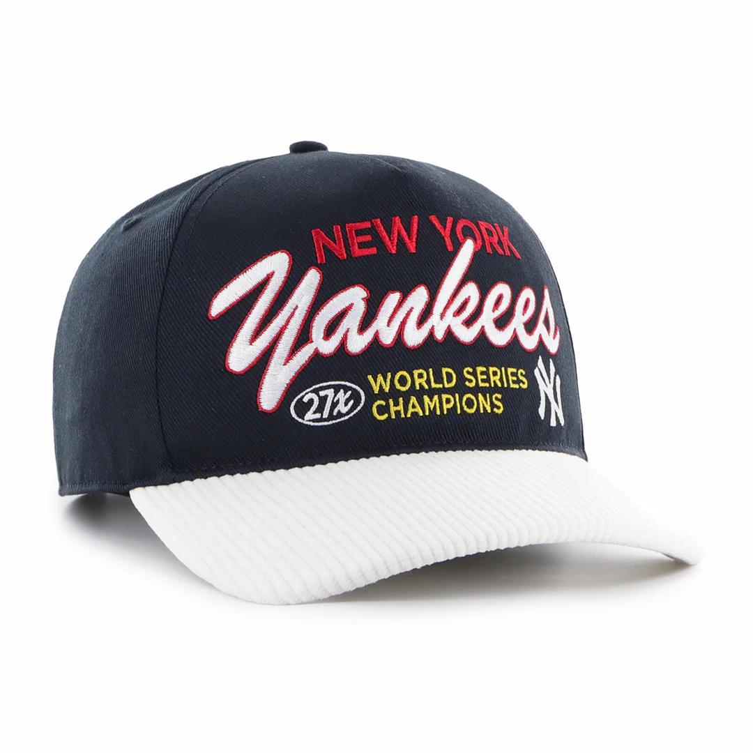 '47 Brand New York Yankees Cooperstown 27x World Series Champions Hitch Navy