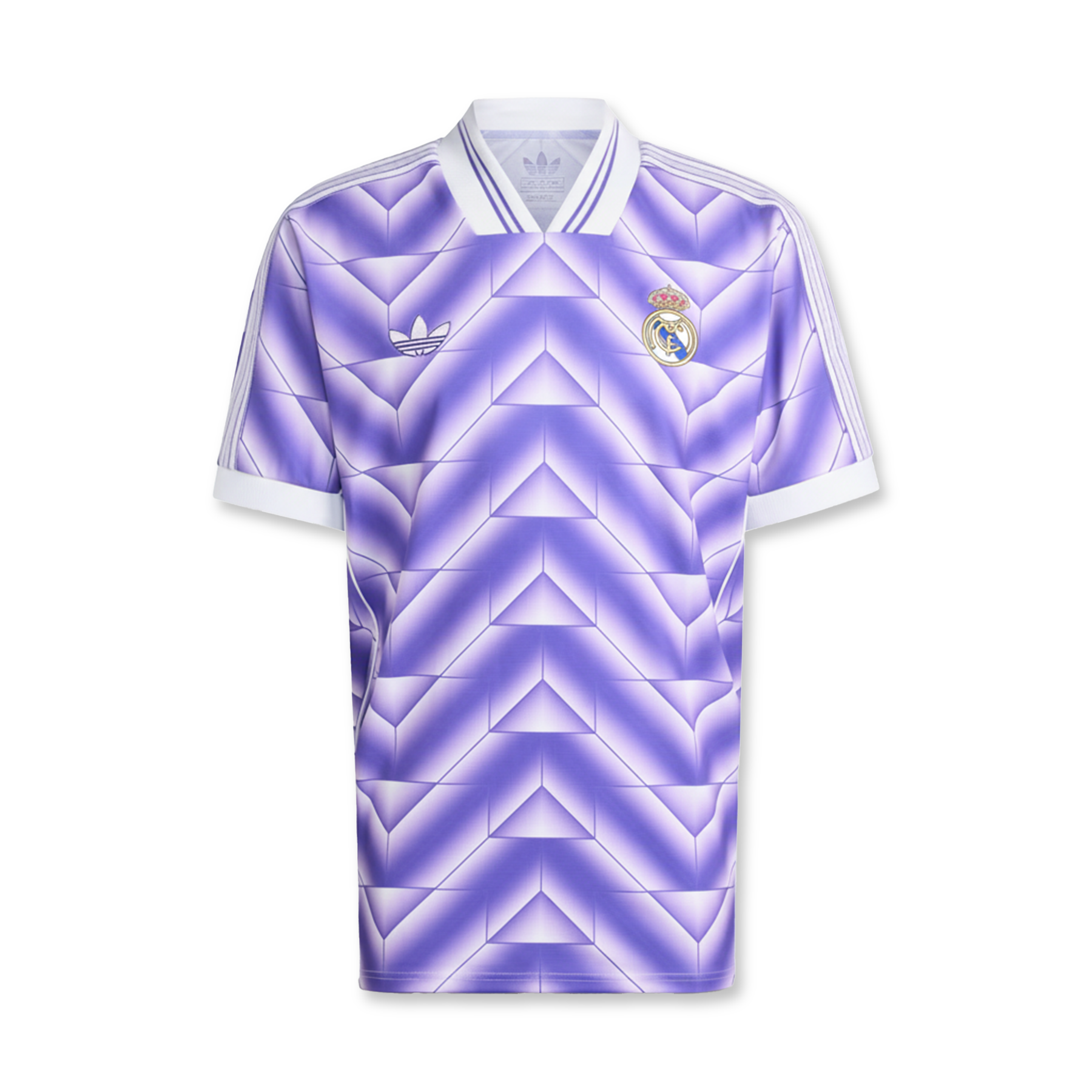Adidas Men's Real Madrid LFSTLR Jersey Purple Rush/White – West NYC Adidas Men's Real Madrid LFSTLR Jersey Purple Rush/White – West NYC