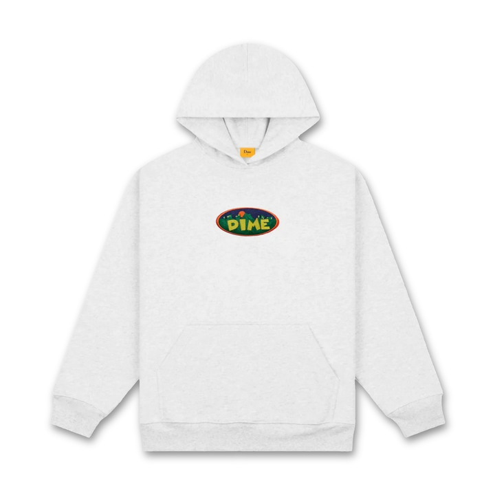 Dime Men's Ville Ash Grey Hoodie