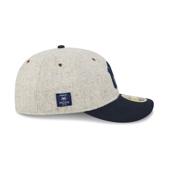 New Era 59FIFTY New York Yankees Moon Herringbone Retro Crown Fitted