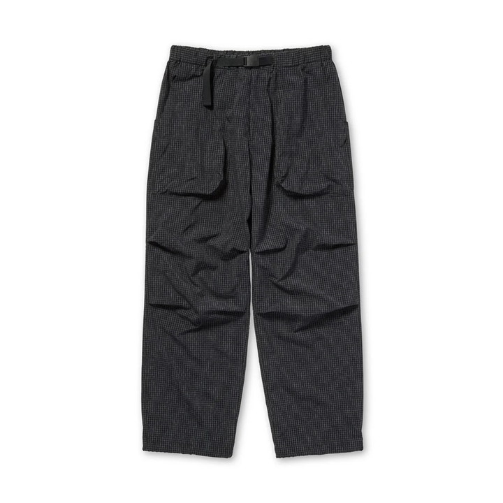 Snow Peak Men's Kasuri Ripstop Pants Black