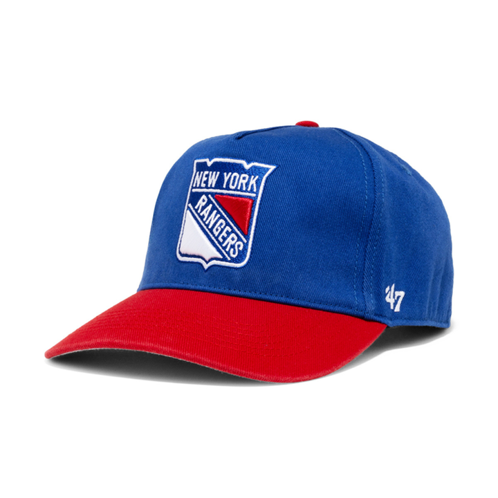 '47 Brand New York Rangers 75th Anniversary Vintage Retro Freeze Hitch Blue/Red