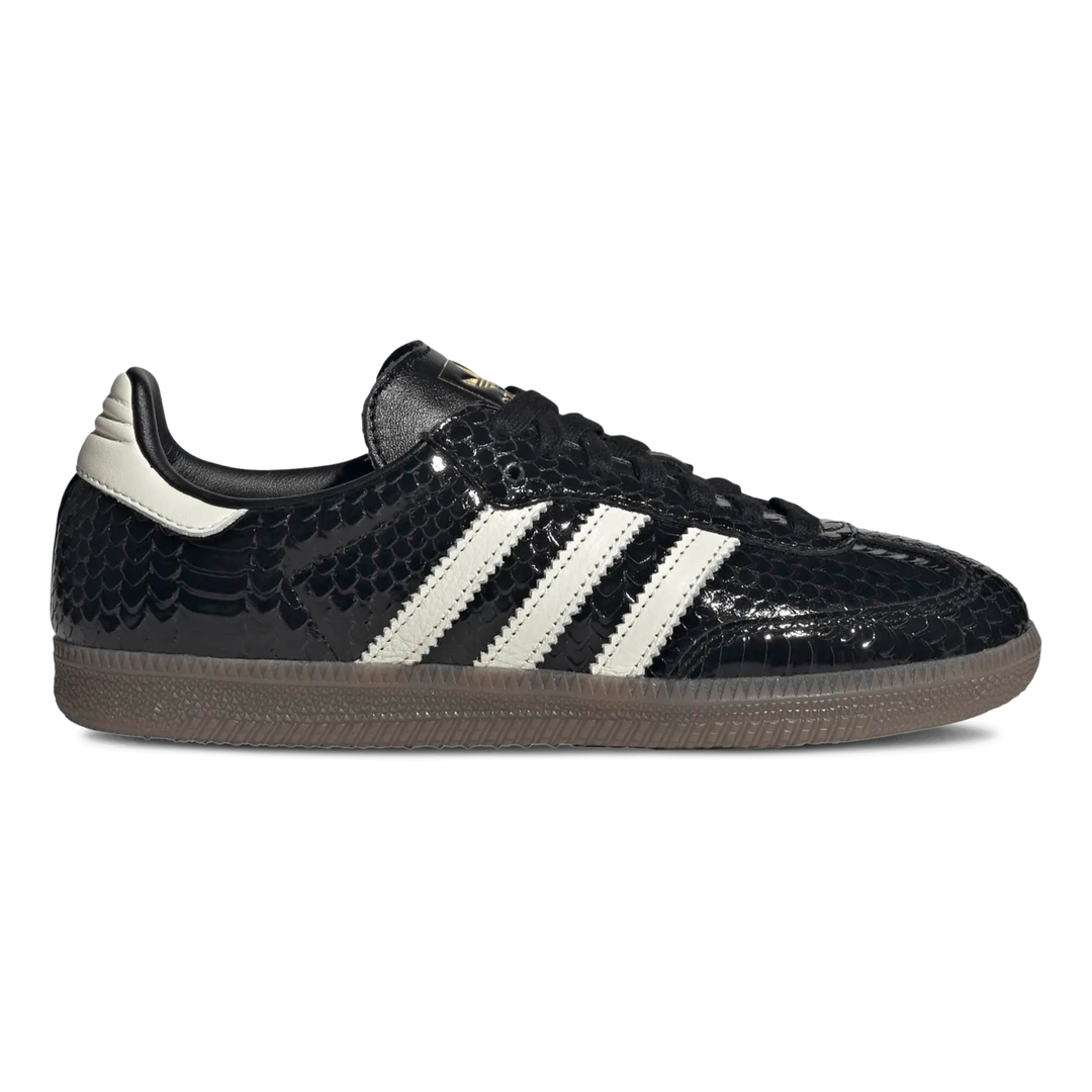Adidas Women's Samba OG Crocodile Core Black/Off White/Gum Five