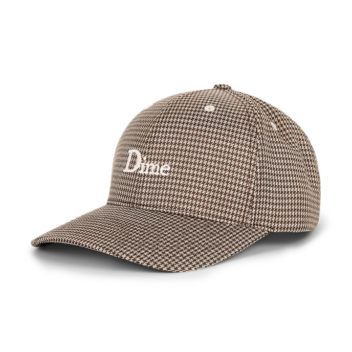 Dime Classic Houndstooth Camel Low Pro Cap