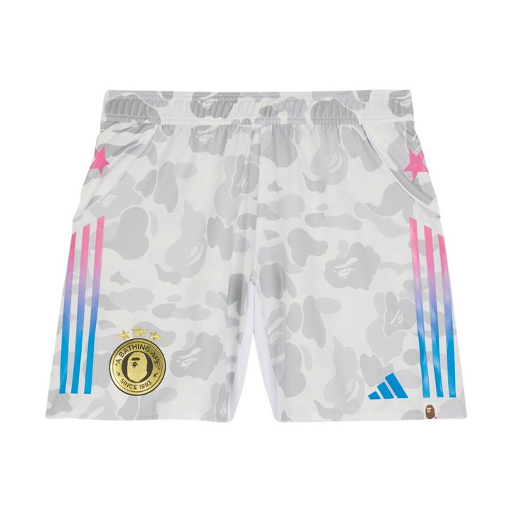 Adidas X BAPE Men's Football Shorts Multi