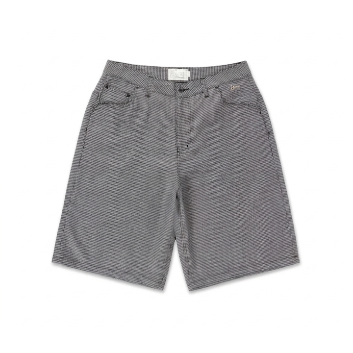 Dime Men's Baggy Houndstooth Shorts Grey
