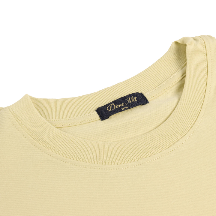 Dime Men's Cursive Cloud T-Shirt Cream