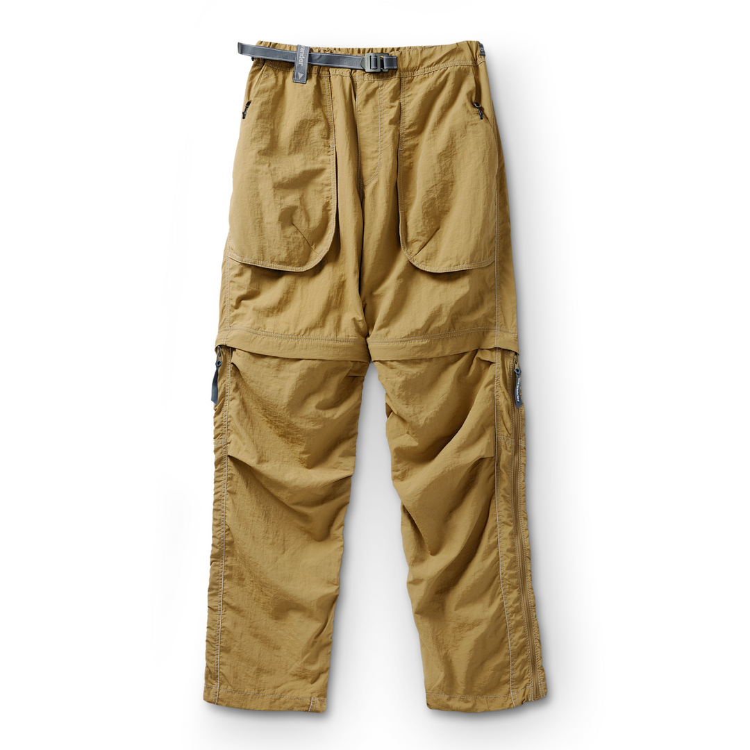 アンドワンダー Ny Taffeta Hiker Pants ベージュ M