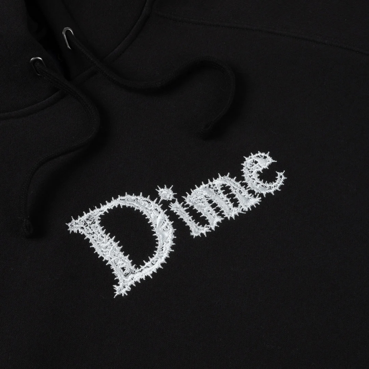 Dime Men's Classic Spiked Hoodie Black