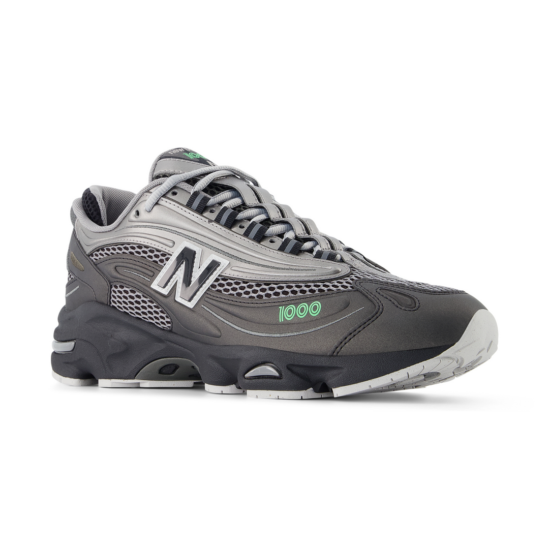 New Balance Men's M1000T Black/Silver/Lime