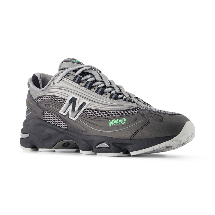 New Balance Men's M1000T Black/Silver/Lime