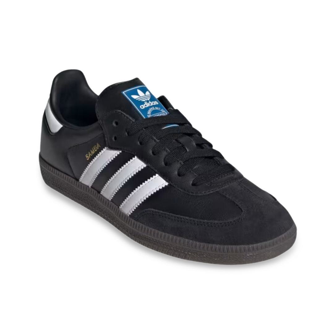Adidas Women's Samba OG Core Black/Cloud White/Gum West NYC Adidas Women's Samba OG Core Black/Cloud White/Gum West NYC