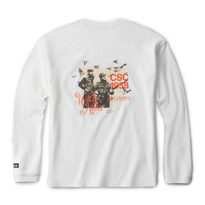 Columbia CSC1938 V1 Long Sleeve Tee Sea Salt