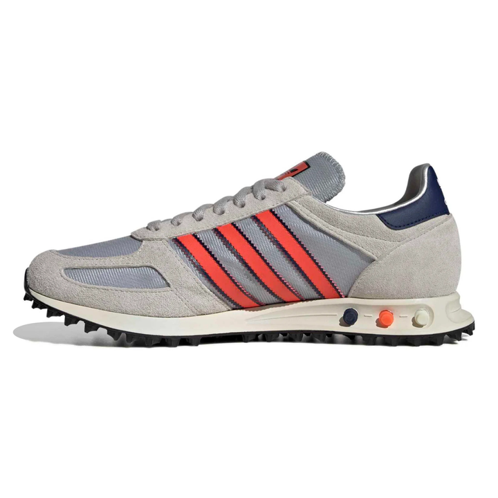 Adidas Men's LA Trainer OG Silver Metallic/Supplier Color/Dark Blue