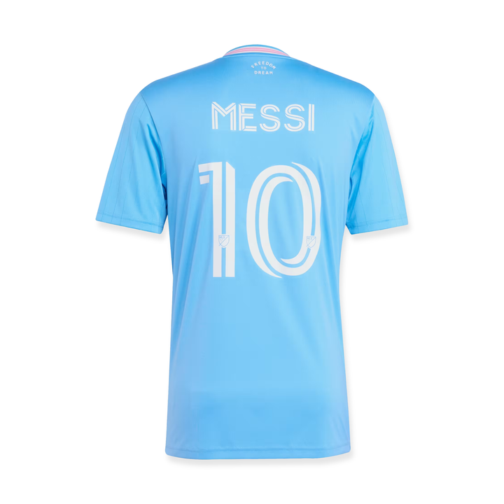 Adidas Men's Inter Miami CF 25/26 Third Messi Jersey Semi Blue Burst