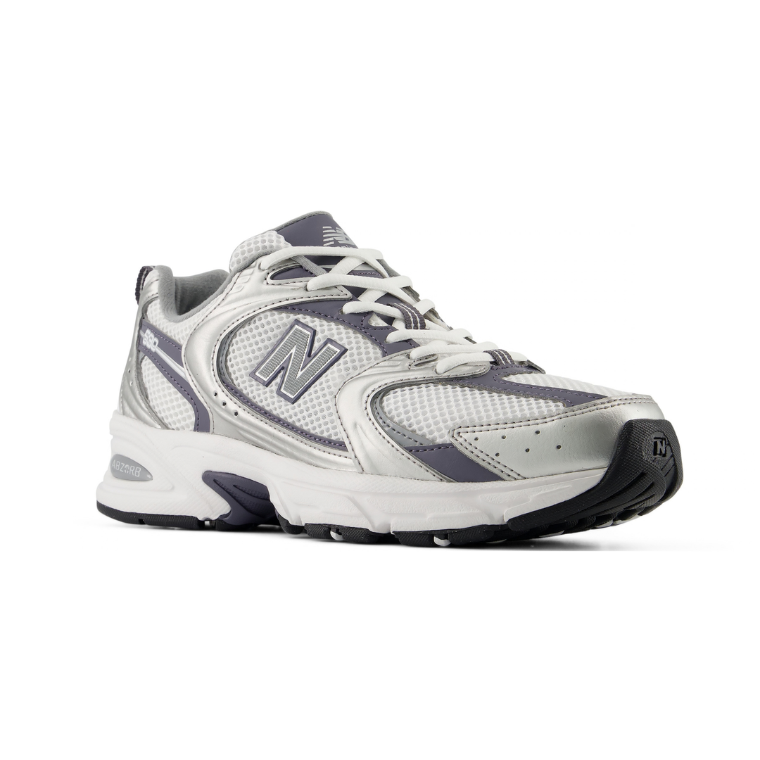 New Balance Men's U530SMP Silver Metallic/Neptune Grey/White