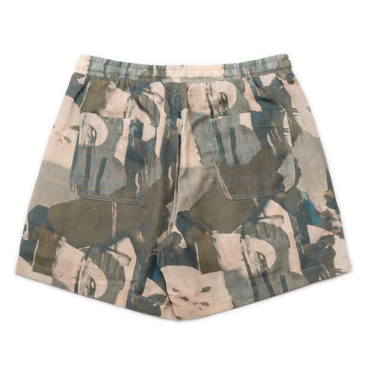 Rizort Men's Art Short Brown/Multicolor