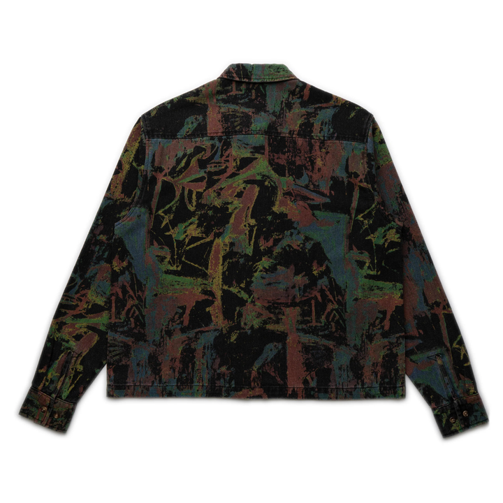 Rizort Men's Artist Button Up Black