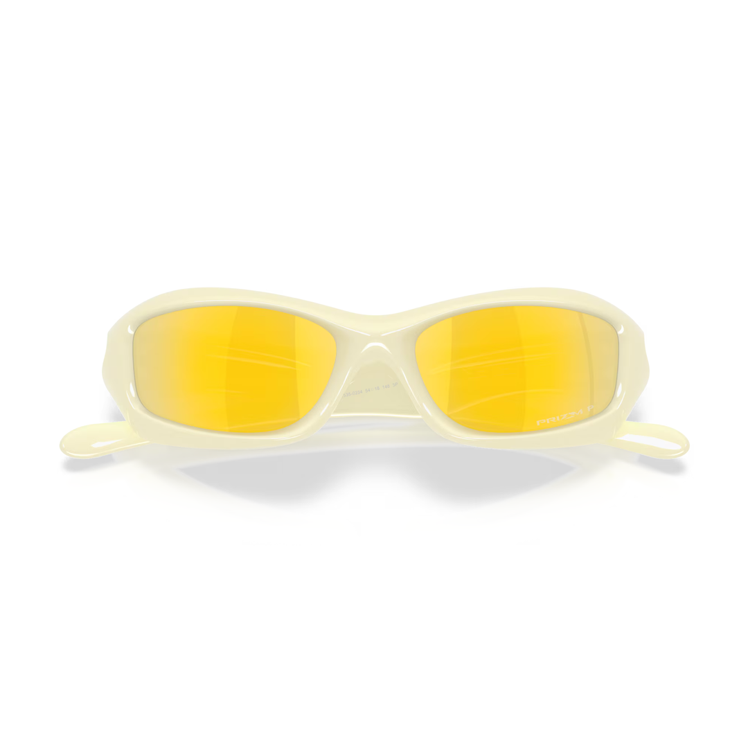 Oakley MUZM Fatcat Cream Frame/Prizm 24k Polarized Lenses