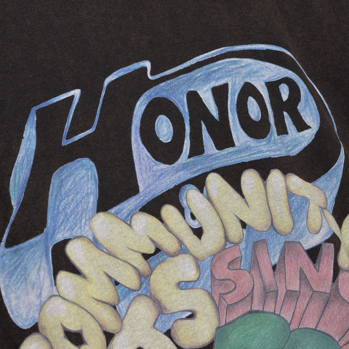 Honor The Gift Men's Comm Arts Creative Tee Black