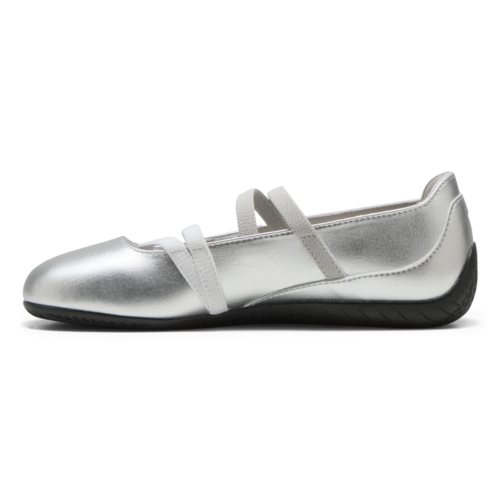 Puma Women's Speedcat Ballet Metallic PUMA Silver/PUMA White