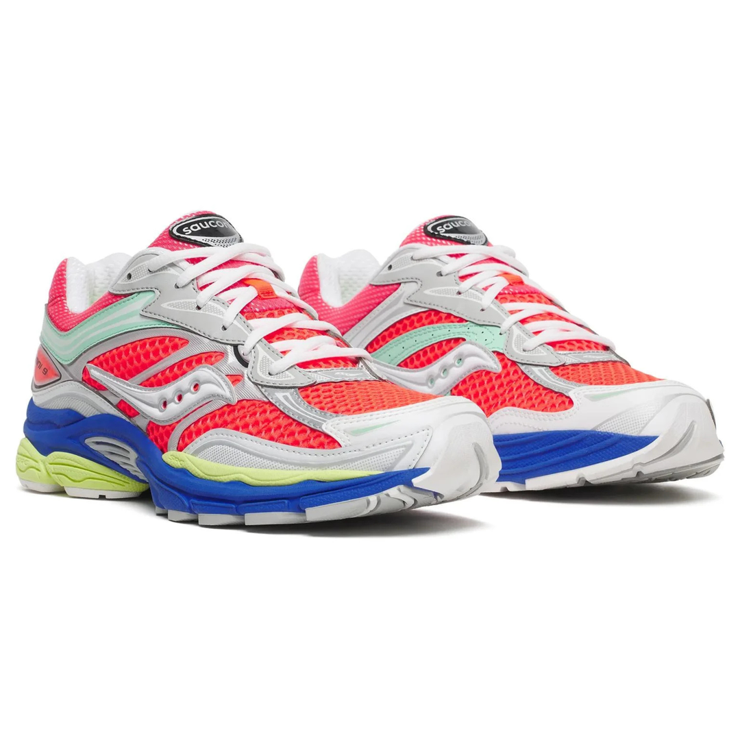 Saucony Men's ProGrid Omni 9 Vizi Red/Multicolor