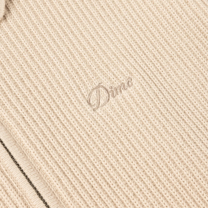 Dime Men's Double Zip Knit Tan