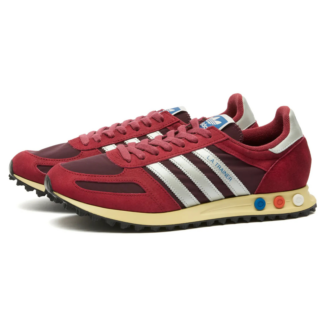 Adidas Men's LA Trainer OG Noble Maroon/Silver Metallic/Maroon