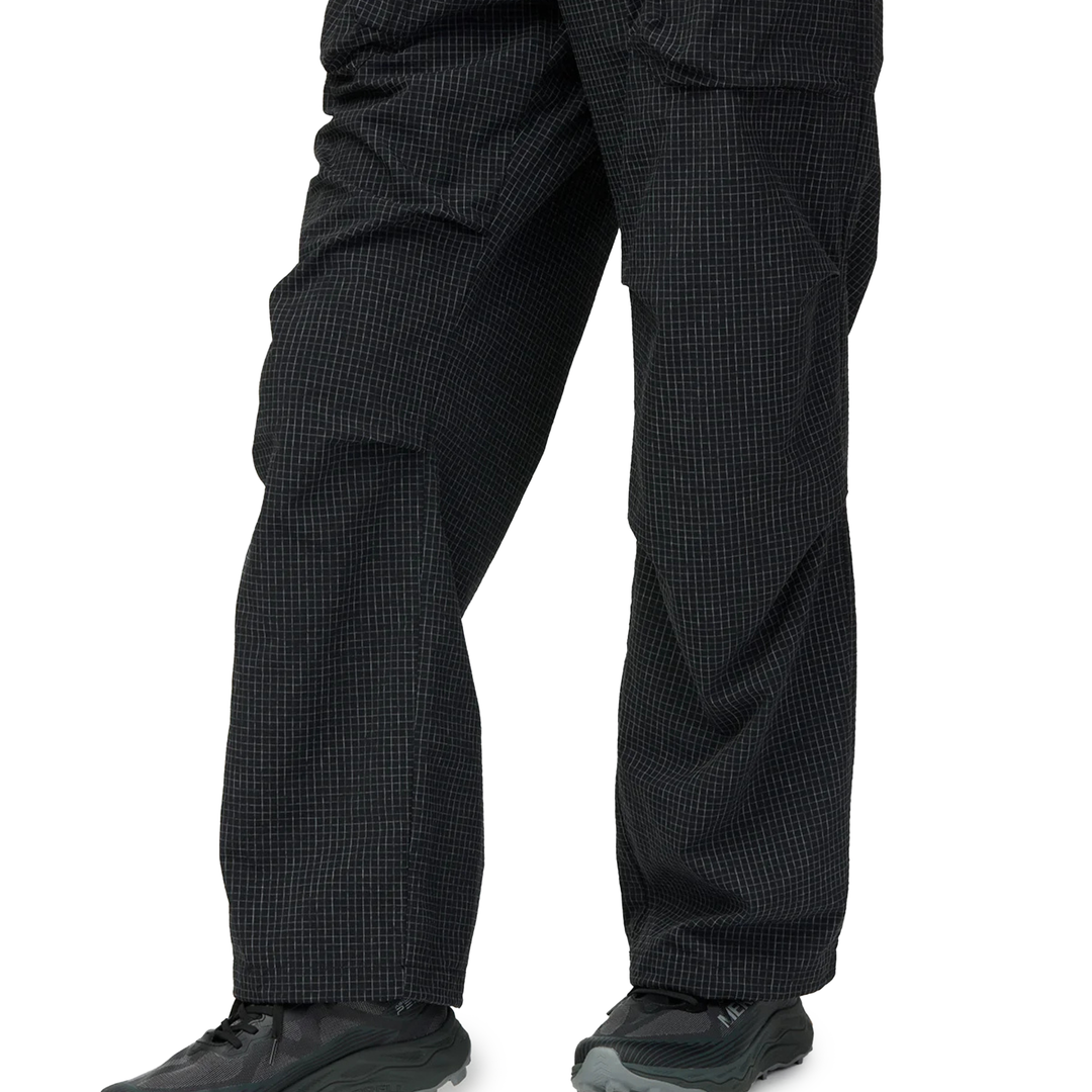 Snow Peak Men's Kasuri Ripstop Pants Black