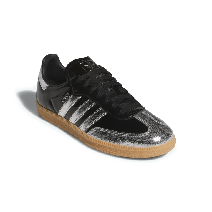 Adidas Men's Samba OG Core Black/Silver Metallic/Gum