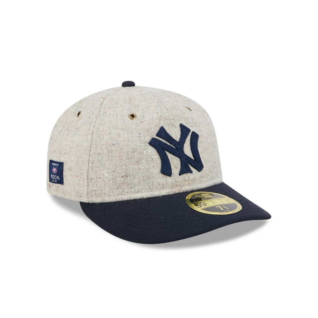 New Era 59FIFTY New York Yankees Moon Herringbone Retro Crown Fitted
