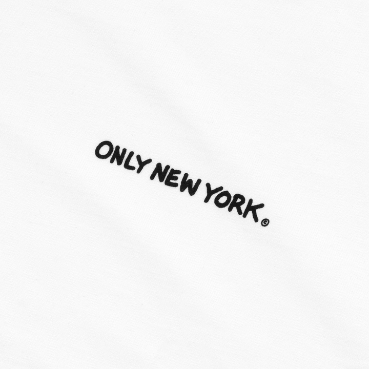 Only NY Men's Big Apple Skyline T-Shirt White