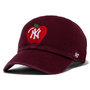 ‘47 Brand New York Yankees Apple Clean Up Maroon Adjustable