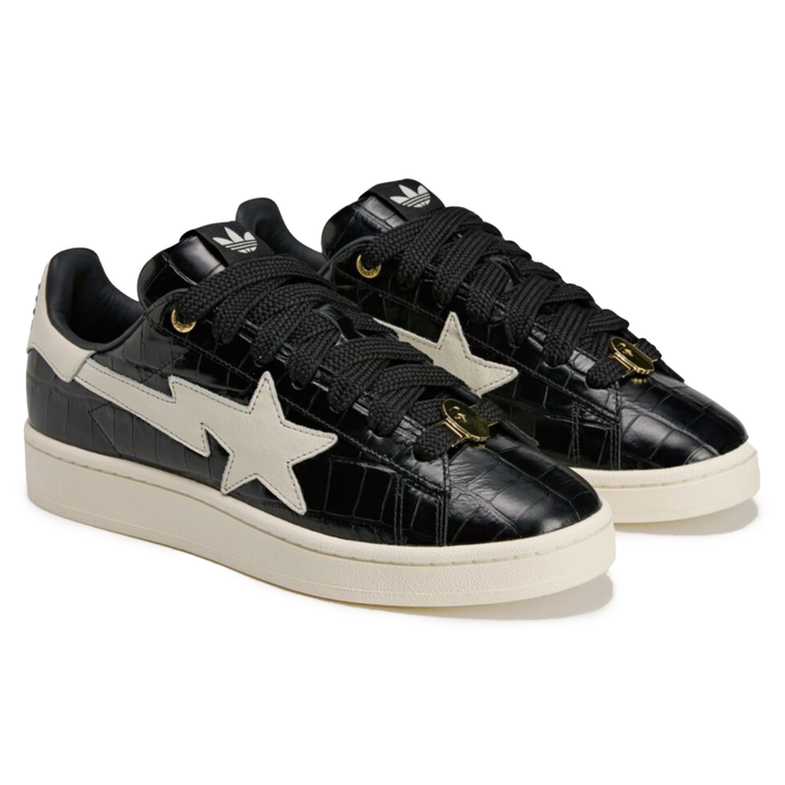 Adidas x BAPE Men's Campus 00s Core Black/Footwear White/Core Black