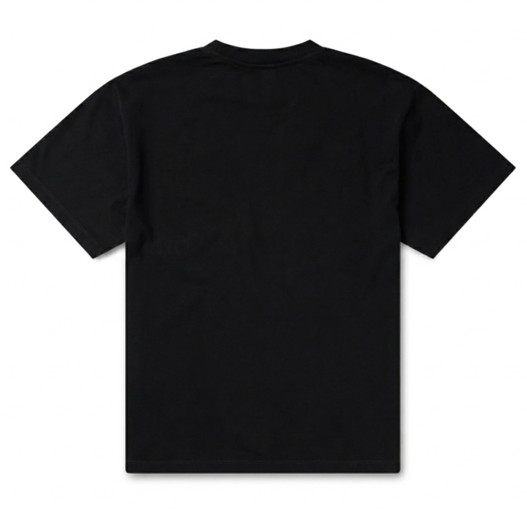 No Problemo Dot Vortex Short Sleeve Tee Black