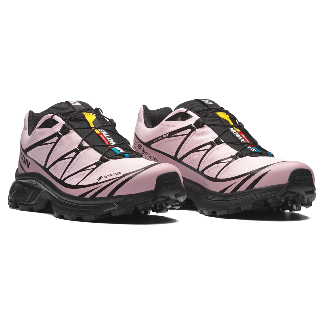 Salomon Men's XT-6 Gore-Tex Black/Icy Pink/Dawn Pink