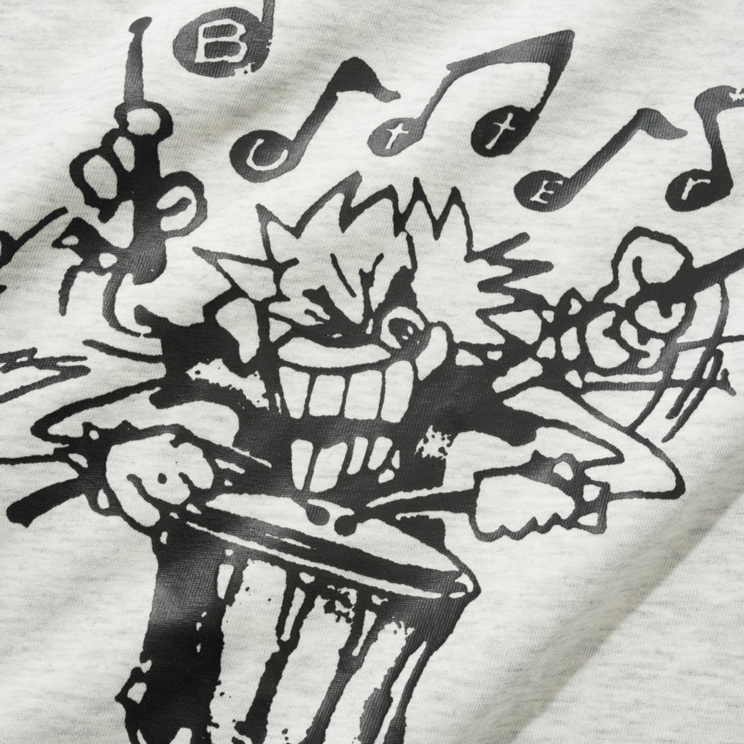 Butter Men's Blaring Tee Grey