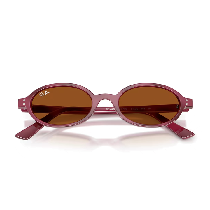 Ray Ban 0RB4472 Khal Violet Havana/Dark Brown Bio-Based